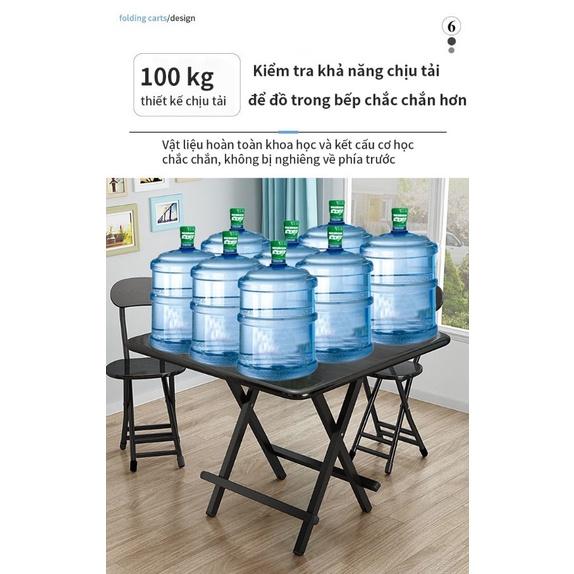 Bàn ăn gấp di động X Expansion Table - Home and Garden