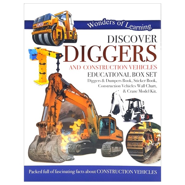 Wonders Of Learning Discover Diggers And Construction Vehicles