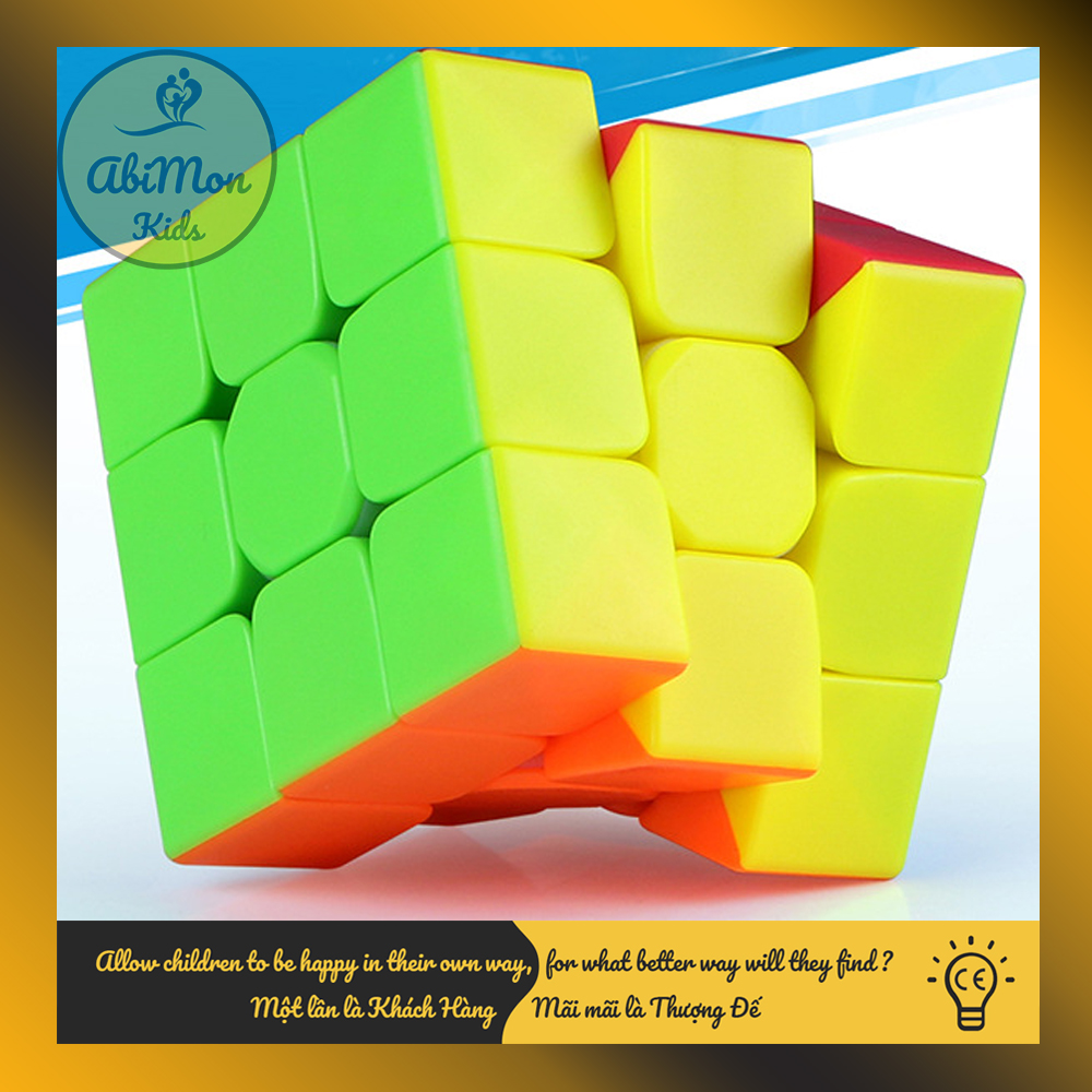 Bộ Rubik 3x3 Lập Phương || Đồ chơi Gỗ - Giáo dục - An toàn - Thông minh