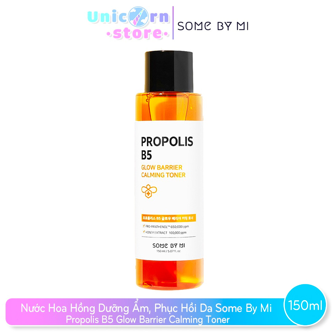 Nước Hoa Hồng Some By Mi Propolis B5 Glow Barrier Calming Toner 150ml