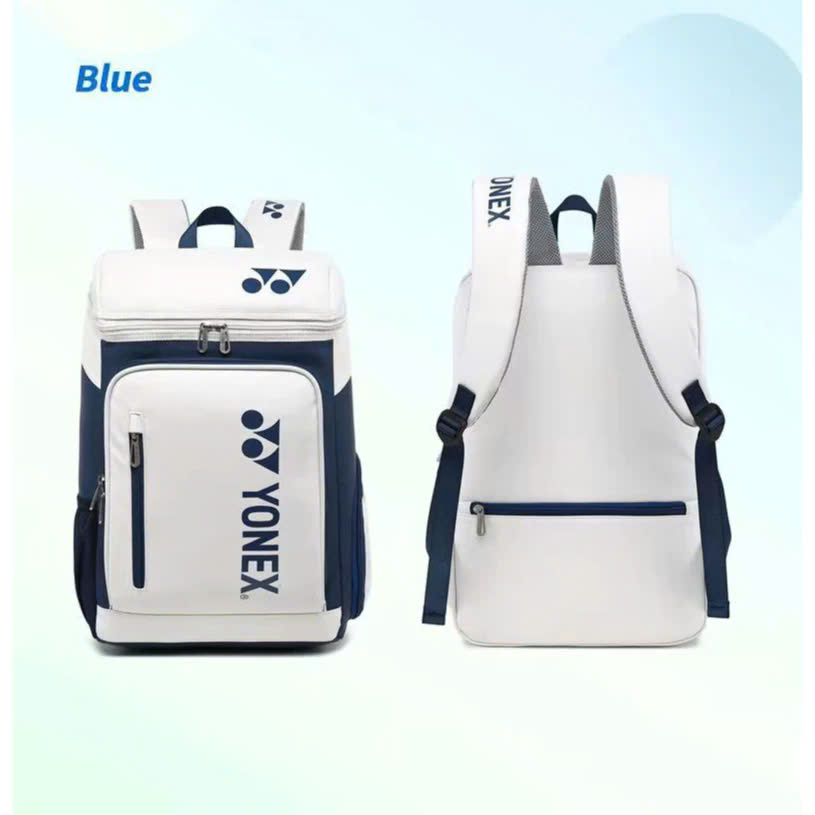 Balo thể thao chống nước Tennis Badminton Pickleball Yonnex, Túi Đựng Vợt giày Sport Bag 47*19*31CM balo du lịch đi học đi chơi