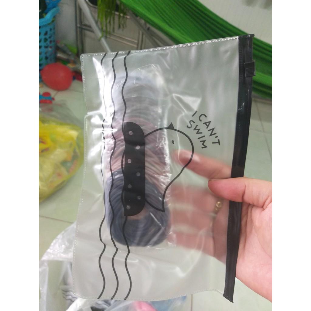 Set 100 sợi thun cột tóc hàn quốc