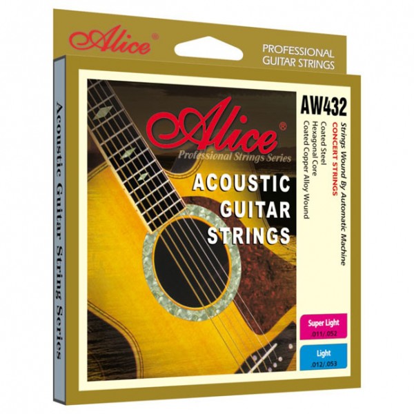 Dây Guitar Acoustic Alice 432