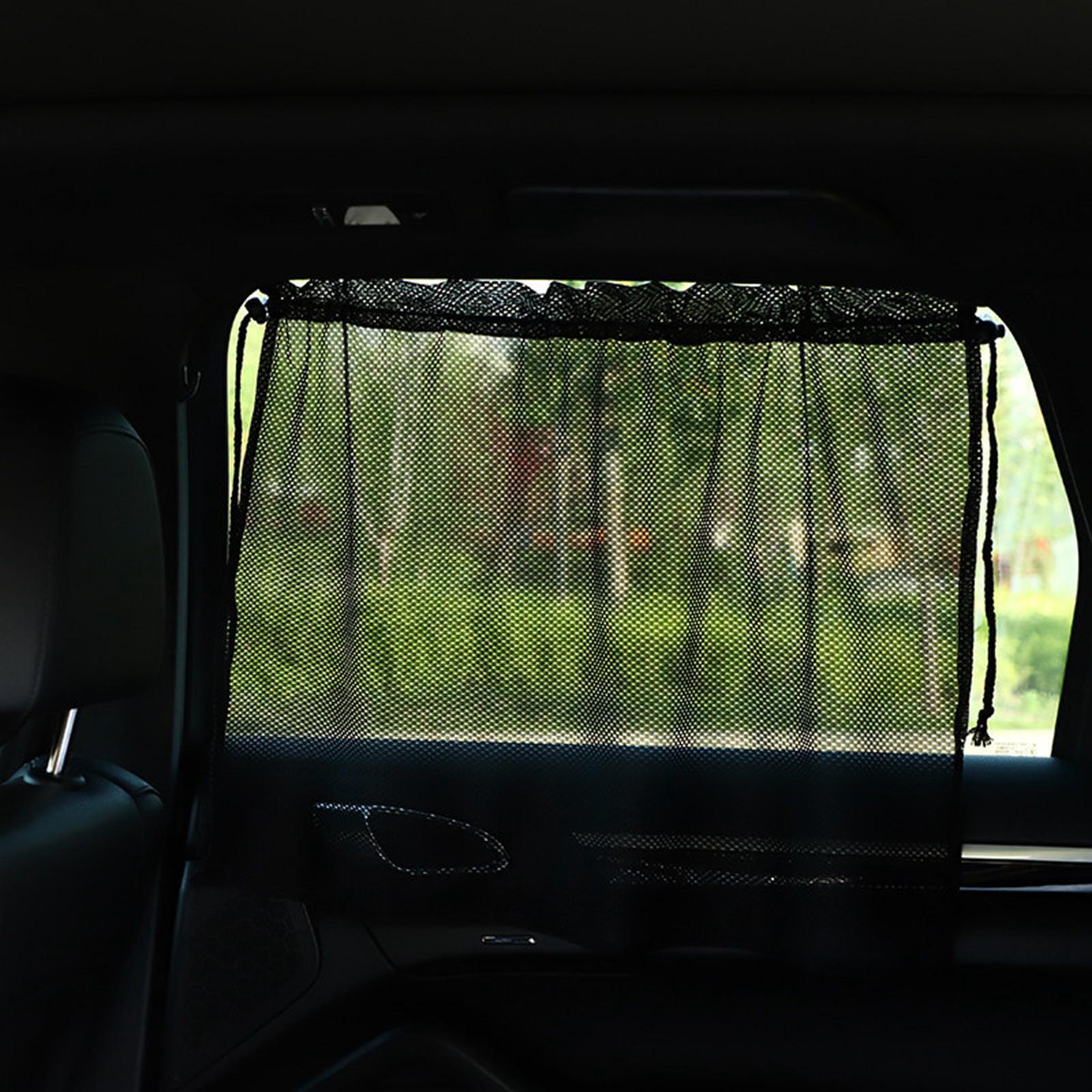 Car Side Window Sun Shade, Car Window Sunshade Cover, Visor Mesh, Breathable Sun Visor Cover, Universal Side Window  Sun Shade