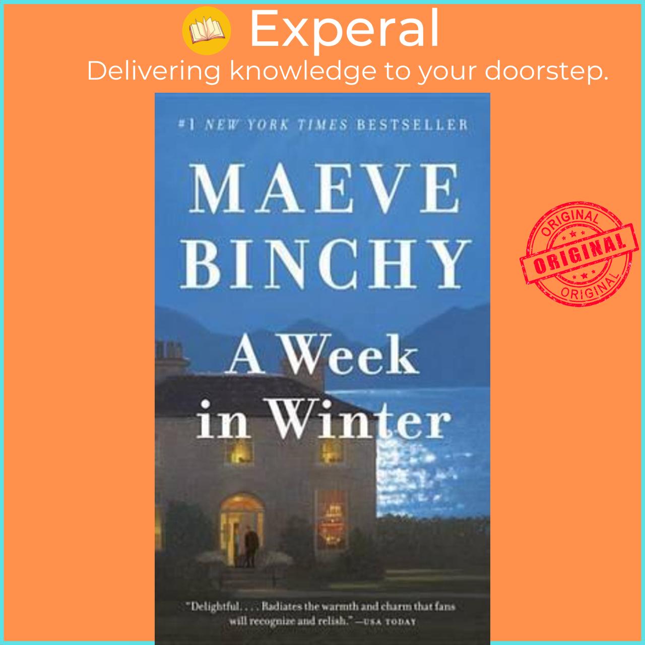Sách - A Week in Winter by Maeve Binchy (US edition, paperback)