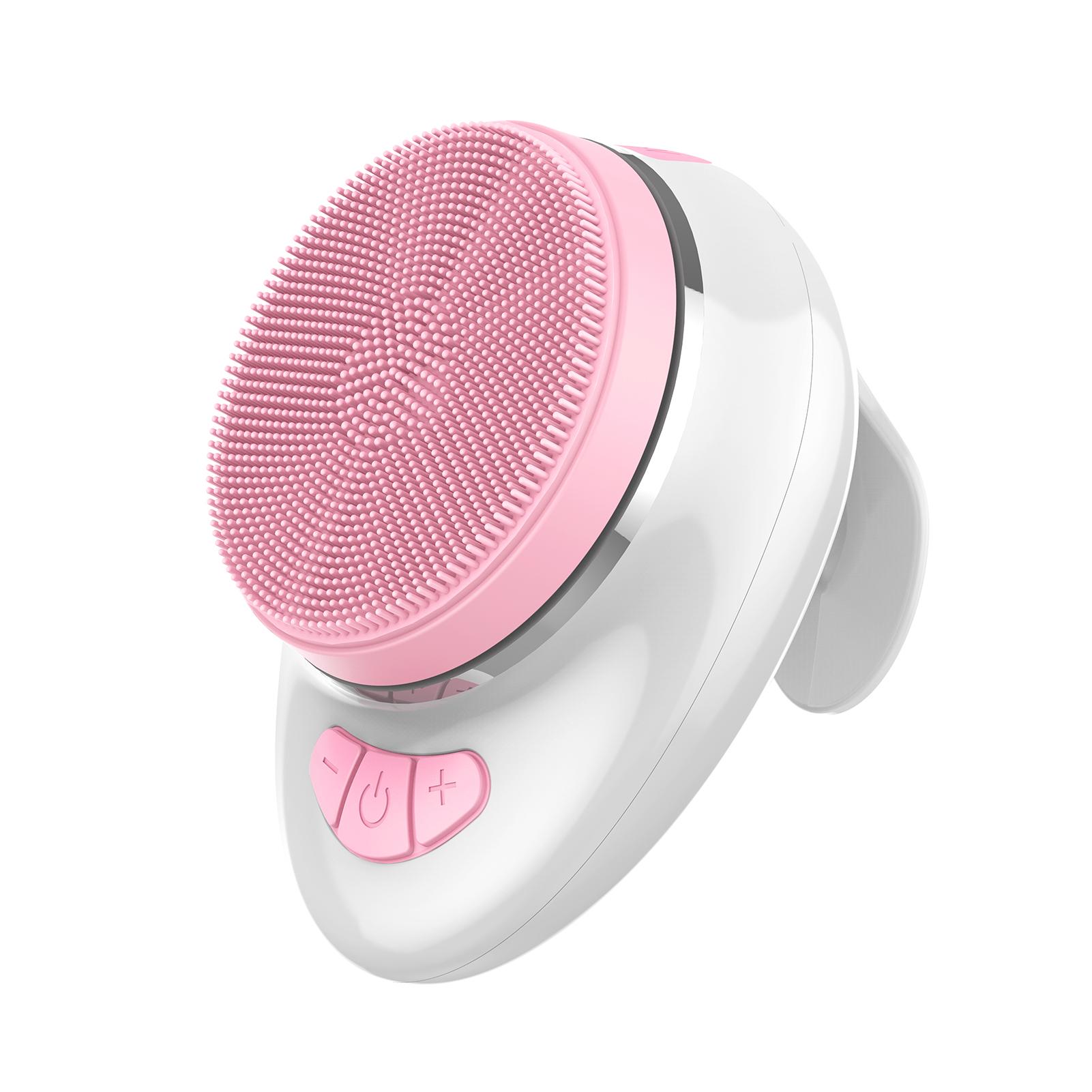 Bàn chải gội đầu mát xa da đầu sóng siêu âm bằng silicon mềm