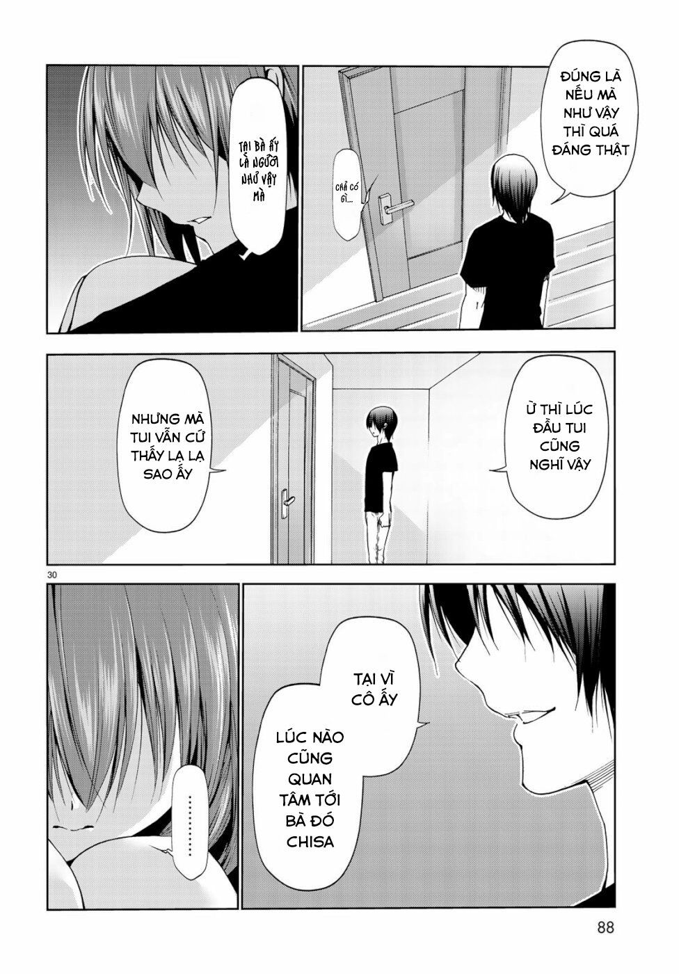 cô gái thích lặn - grand blue chapter 57 30