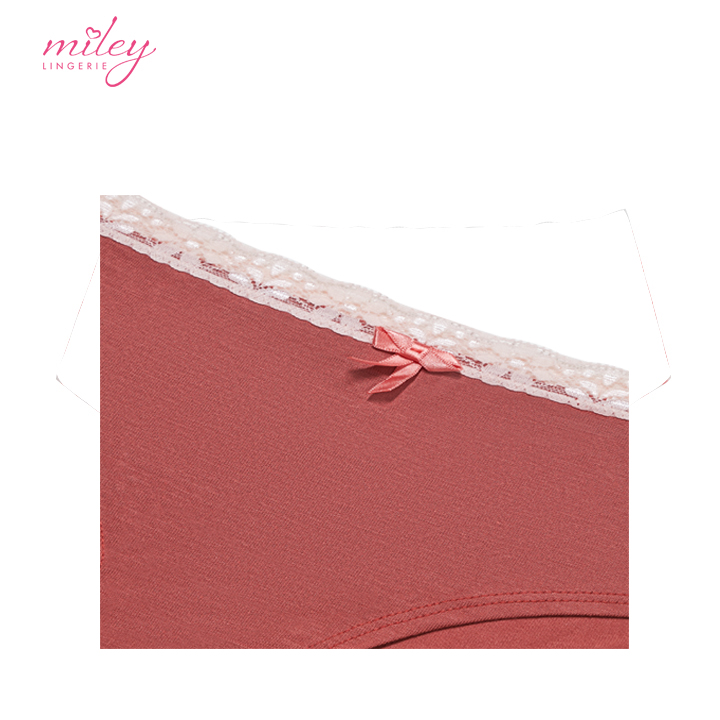 Bộ Đồ Lót Nữ Cotton Lụa Phối Ren Miley Lingerie BRC0513_FCP0511