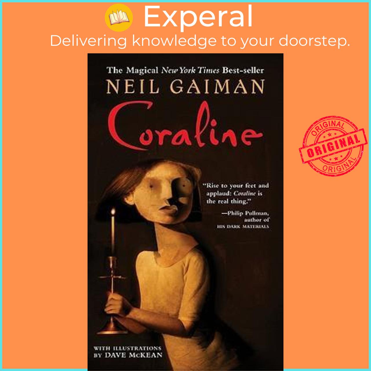 Sách - Coraline by Neil Gaiman - US Edition, paperback