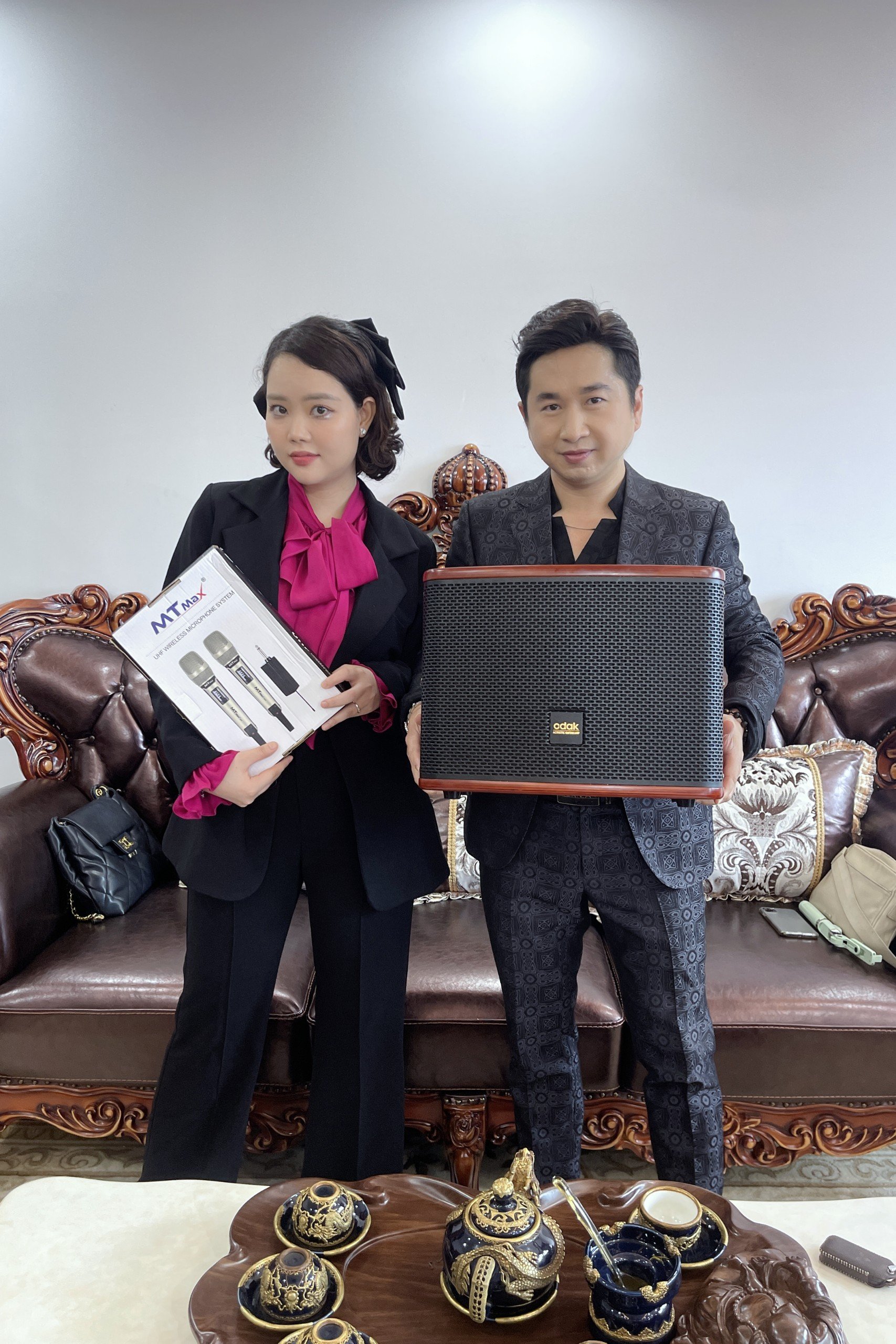 Loa Đàn Guitar ODAK AT2-08S, Công Suất 350W Siêu khủng Tặng Micro Cao Cấp Q02 Bảo Hành 12 Tháng Hàng Chính Hãng