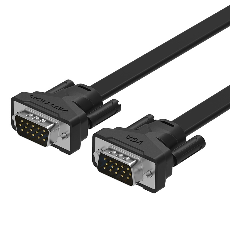 Cáp VGA 3+6 dẹt Vention VAG-B05 - Hàng Chính Hãng