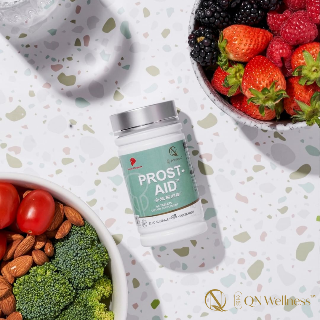 Combo Siêu Ưu Đãi Viên Uống Bổ Sung Prost-Aid QN Wellness Chiết Xuất Saw Palmetto Hỗ Trợ Trao Đổi Chất, Tăng Cường Sức Khỏe Tuyến Tiền Liệt & Chức Năng Tiểu Tiện - Hộp 60 Viên x 3
