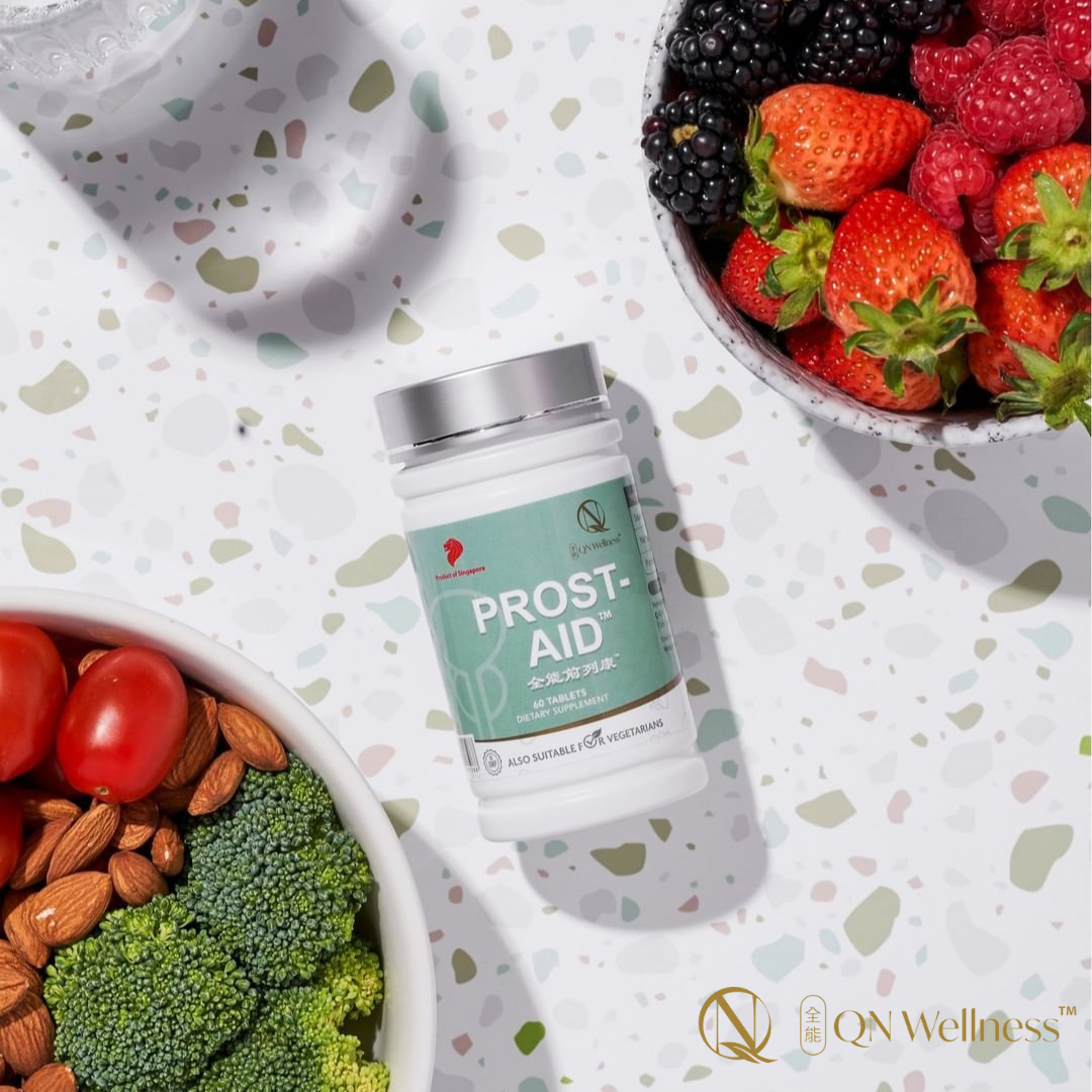 Combo Siêu Ưu Đãi Viên Uống Bổ Sung Prost-Aid QN Wellness Chiết Xuất Saw Palmetto Hỗ Trợ Trao Đổi Chất, Tăng Cường Sức Khỏe Tuyến Tiền Liệt & Chức Năng Tiểu Tiện - Hộp 60 Viên  x 3