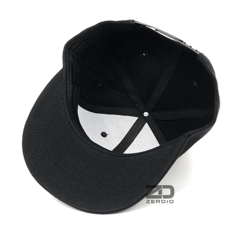 Mũ lưỡi trai hiphop, mũ snapback nam nữ cá tính SN91 màu đen