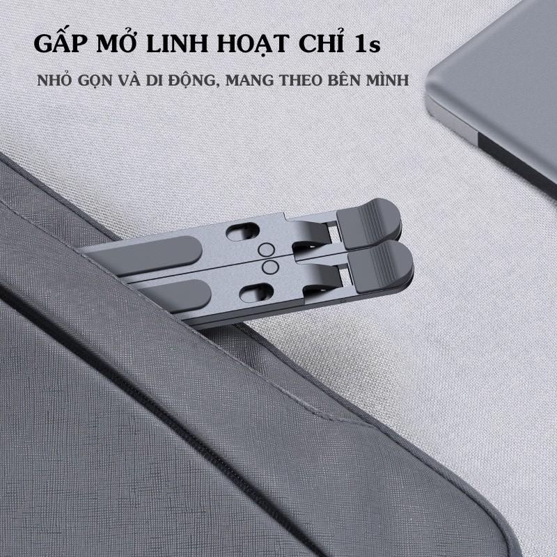 Giá đỡ dành cho LAPTOP, MACBOOK, IPAD bằng nhôm có thể điều chỉnh được độ cao