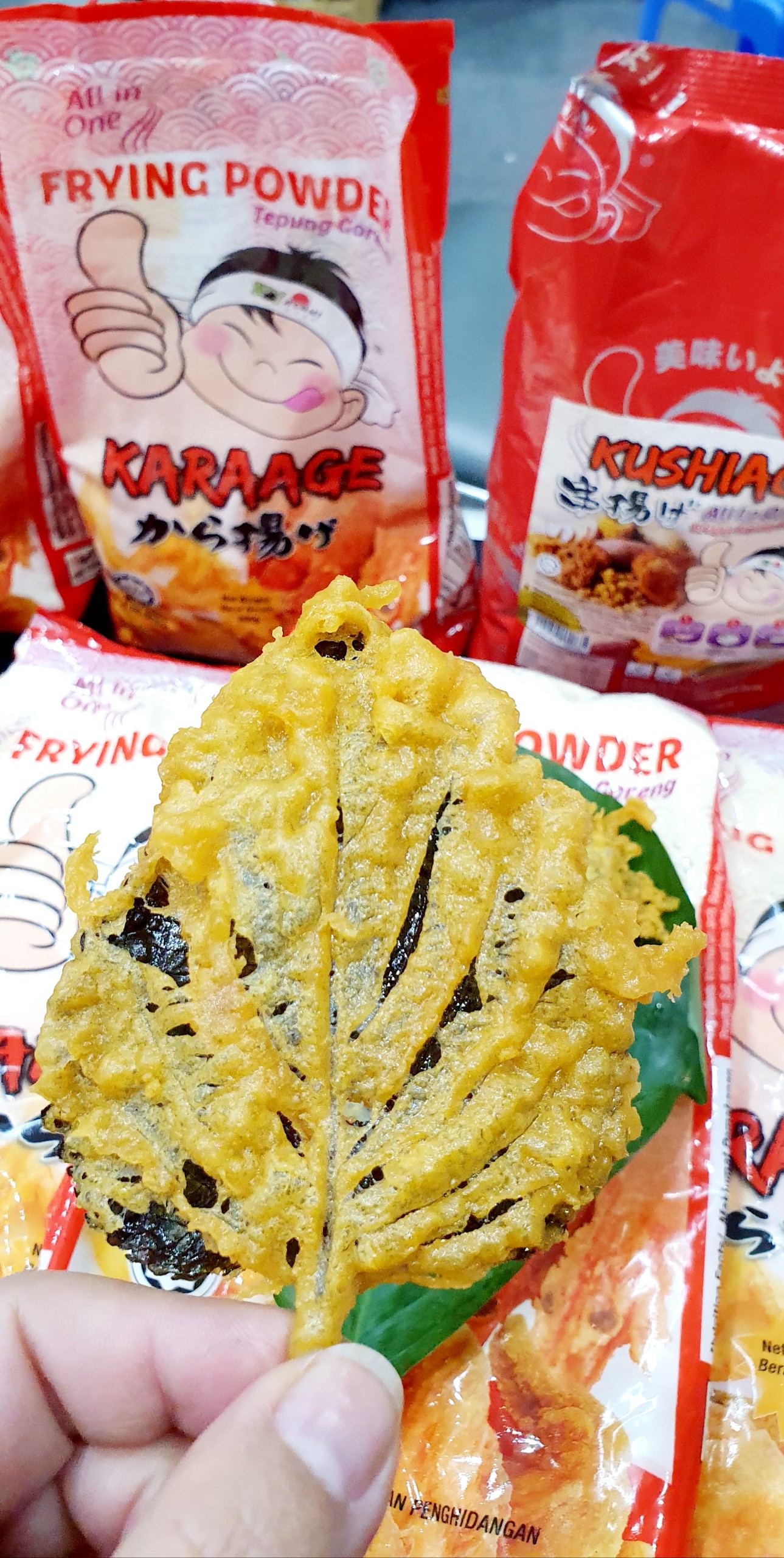Bột chiên giòn xù Karaage 500gr thùng 10 gói