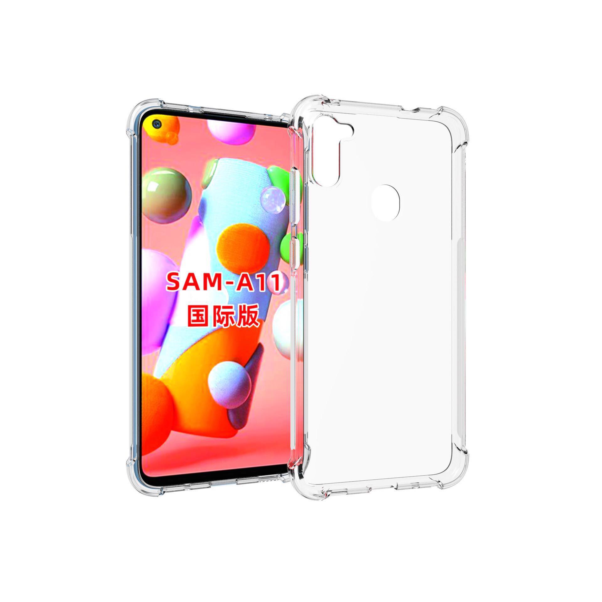 Ốp lưng silicon dẻo trong chống sốc dành cho Samsung A11