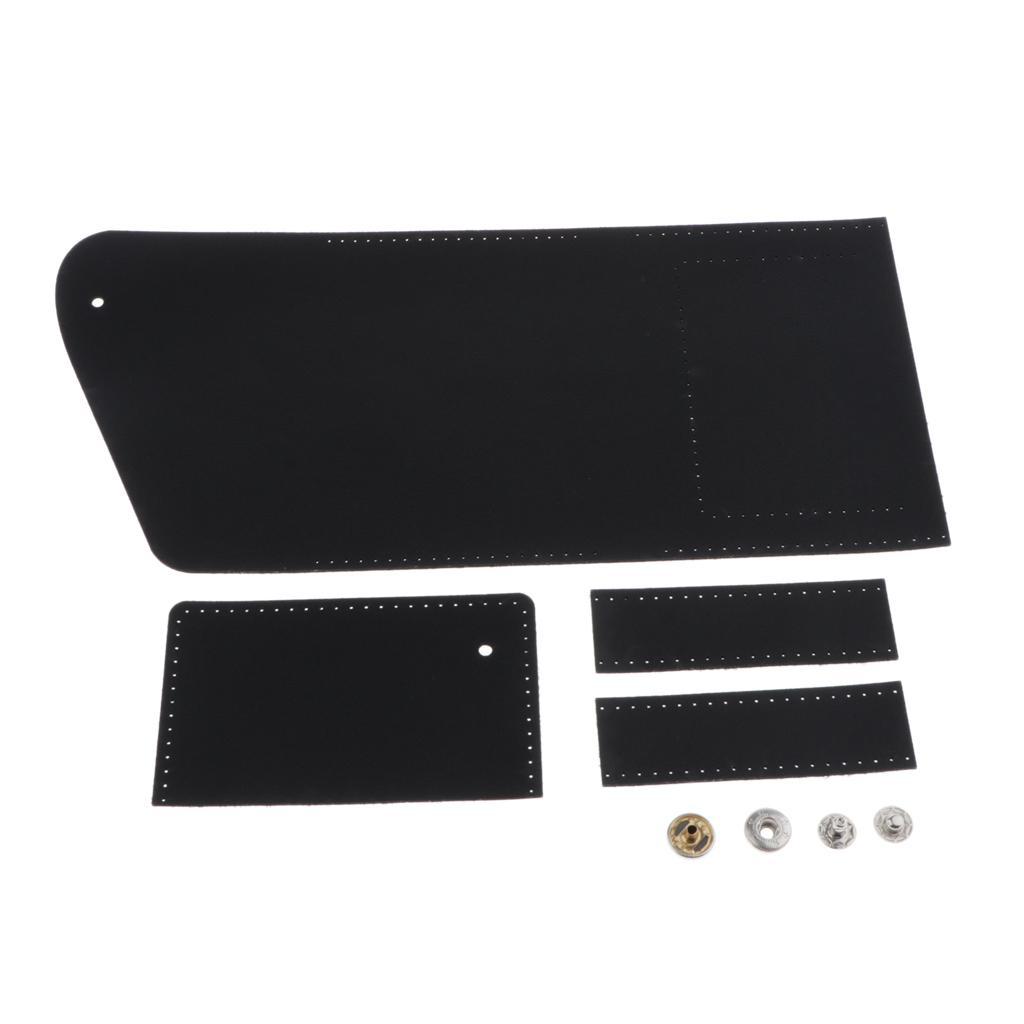 DIY Leather Set Bag Making Material Black