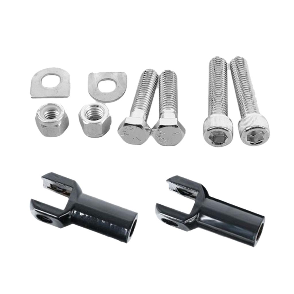 Motorcycle Rear Passenger Footrest Support Bracket For Harley 00 - 18