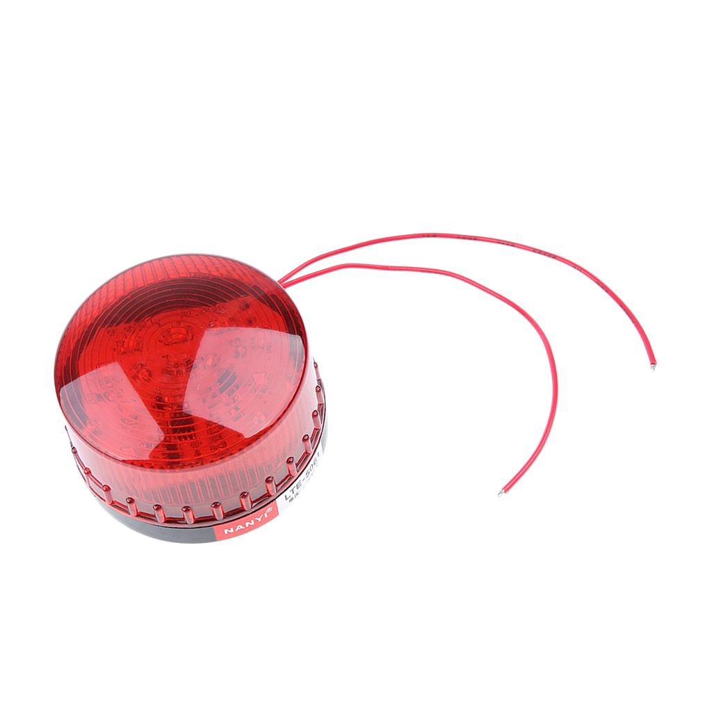 Warning Strobe Beacon Alarm Light Signal Tower Lamp Water Proof DC24V LED