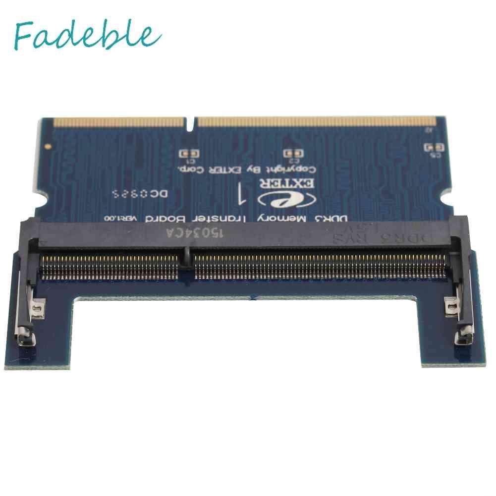 Thẻ Nhớ DDR2 / DDR3 Laptop SO DIMM Sang Desktop DIMM