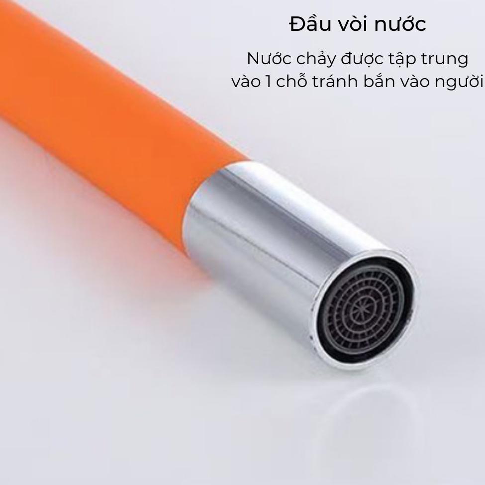 Vòi Nước Tăng Áp Suất Chất Liệu Silicon Cao Cấp - Vòi Nước Kéo Dài Xoay 360 Độ Tiện Lợi