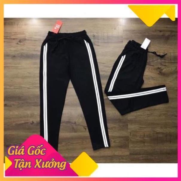 Quần baggy sọc siêu đẹp chất cotton mềm mịn thời trang quần baggy 1 sọc cotton 811/812
