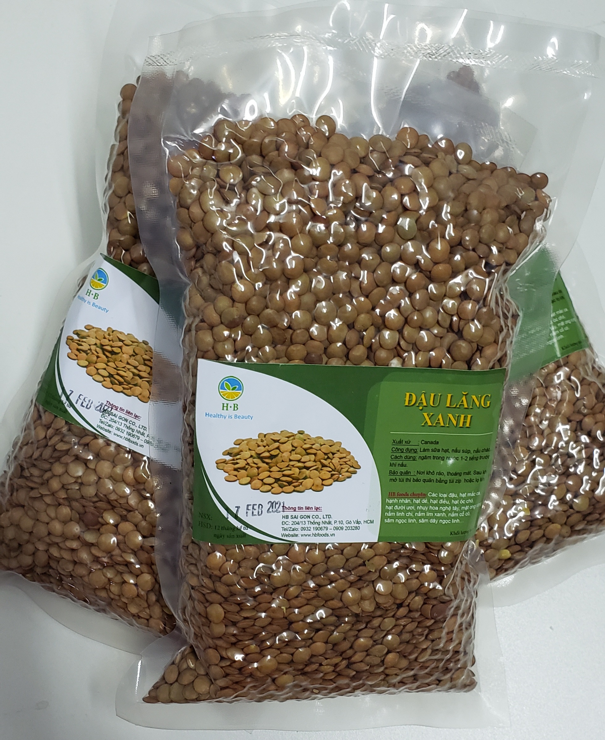 Đậu Lăng Xanh - Canada. 500g