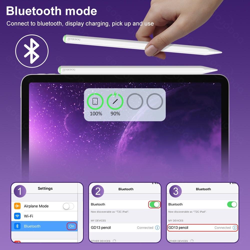 CD3262 - Bút cảm ứng GD13 Sạc Không Dây Màn Hình Cảm Ứng dành Cho "Ipad Air 4 Air 5 Pro 11 Pro 12.9 Các dòng đời từ 2018 về sau"
