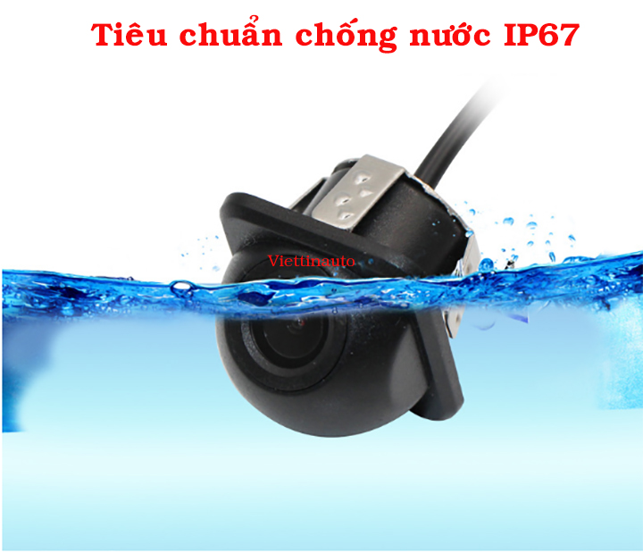 Camera lùi độ nét cao AHD cho màn hình Android kiểu Mũ rơm, camera lùi cho ô tô