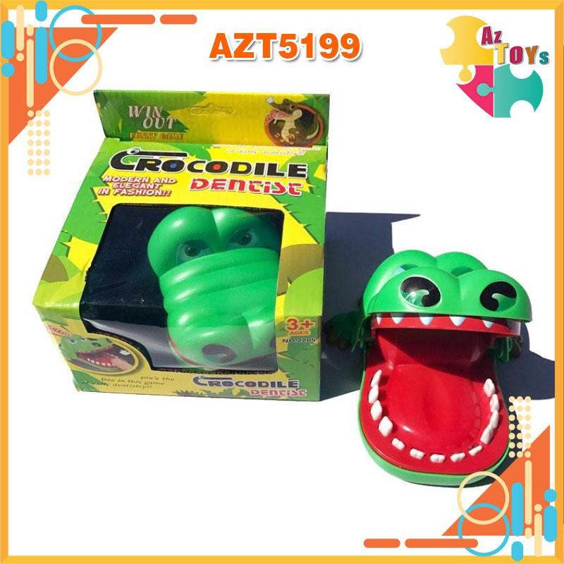 Đồ Chơi Cá Sấu Cắn Tay Crocodile Dentist Bằng Nhựa Cỡ Lớn - AZT5199