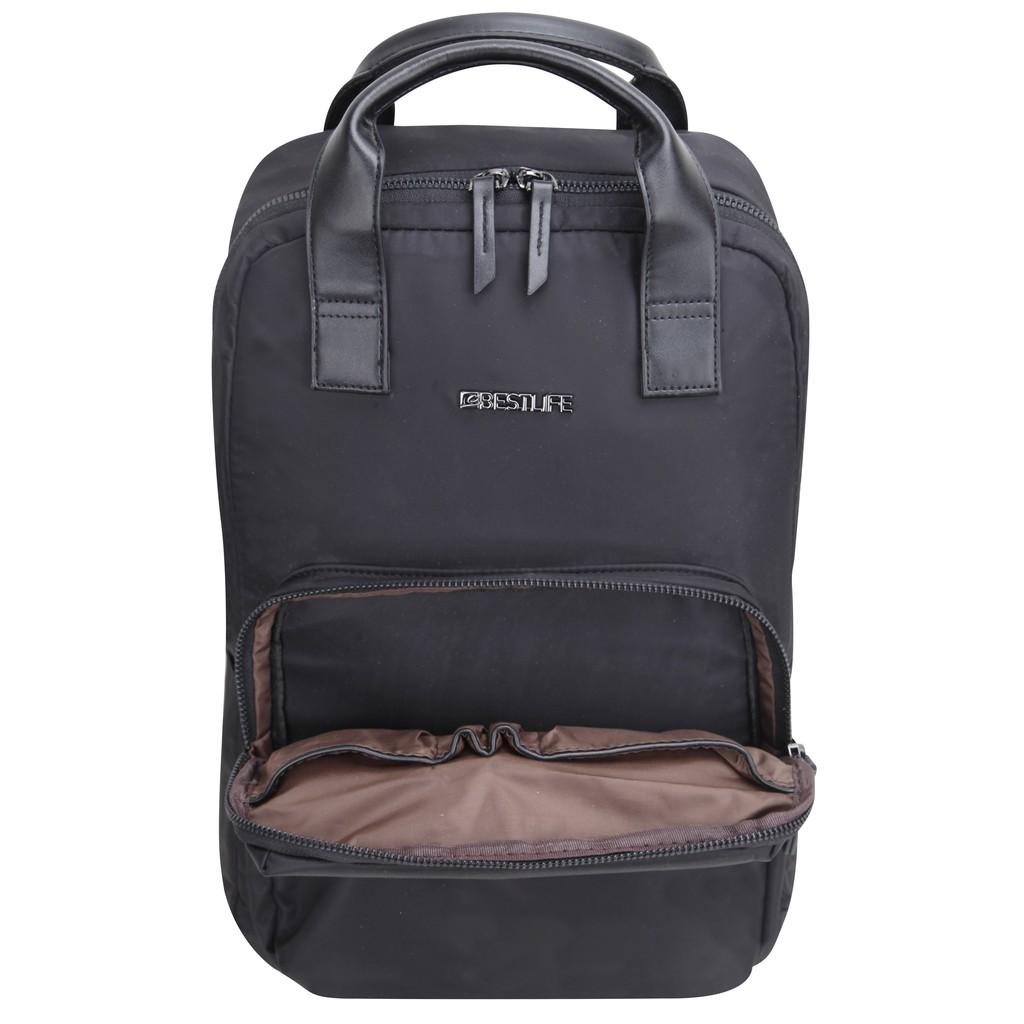 Balo Thời trang Nữ 14 inch BESTLIFE Elegant Lady - Màu Đen - Kích thước Cao 41cm x Ngang 31cm x Rộng 12 cm - Mã BB-3465BK - Bảo hành chính hãng 2 năm