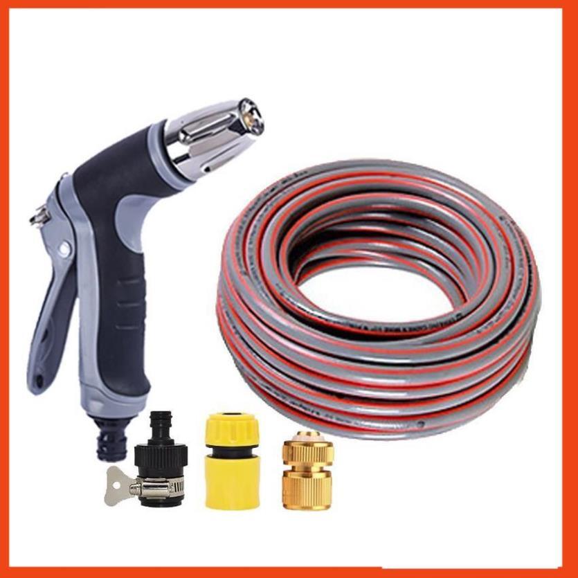 Bộ dây và vòi xịt rửa xe tưới cây tăng áp 3-5M 206817