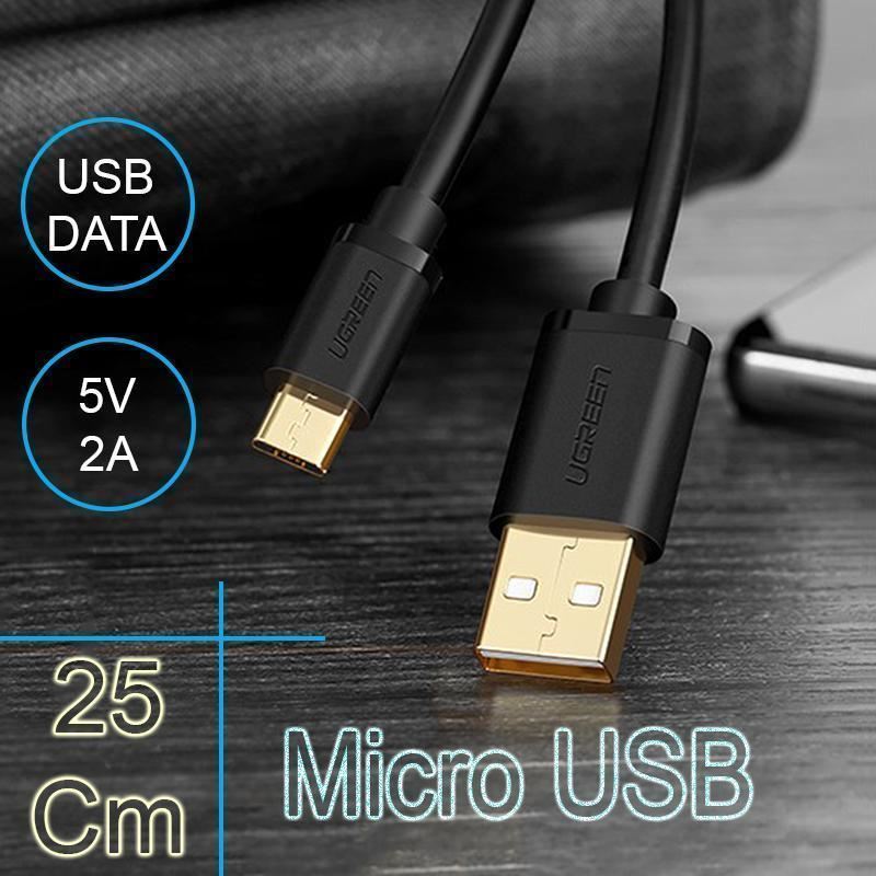 Cáp Micro USB Dài 1m Chính Hãng Ugreen 10836 - Hàng Chính Hãng