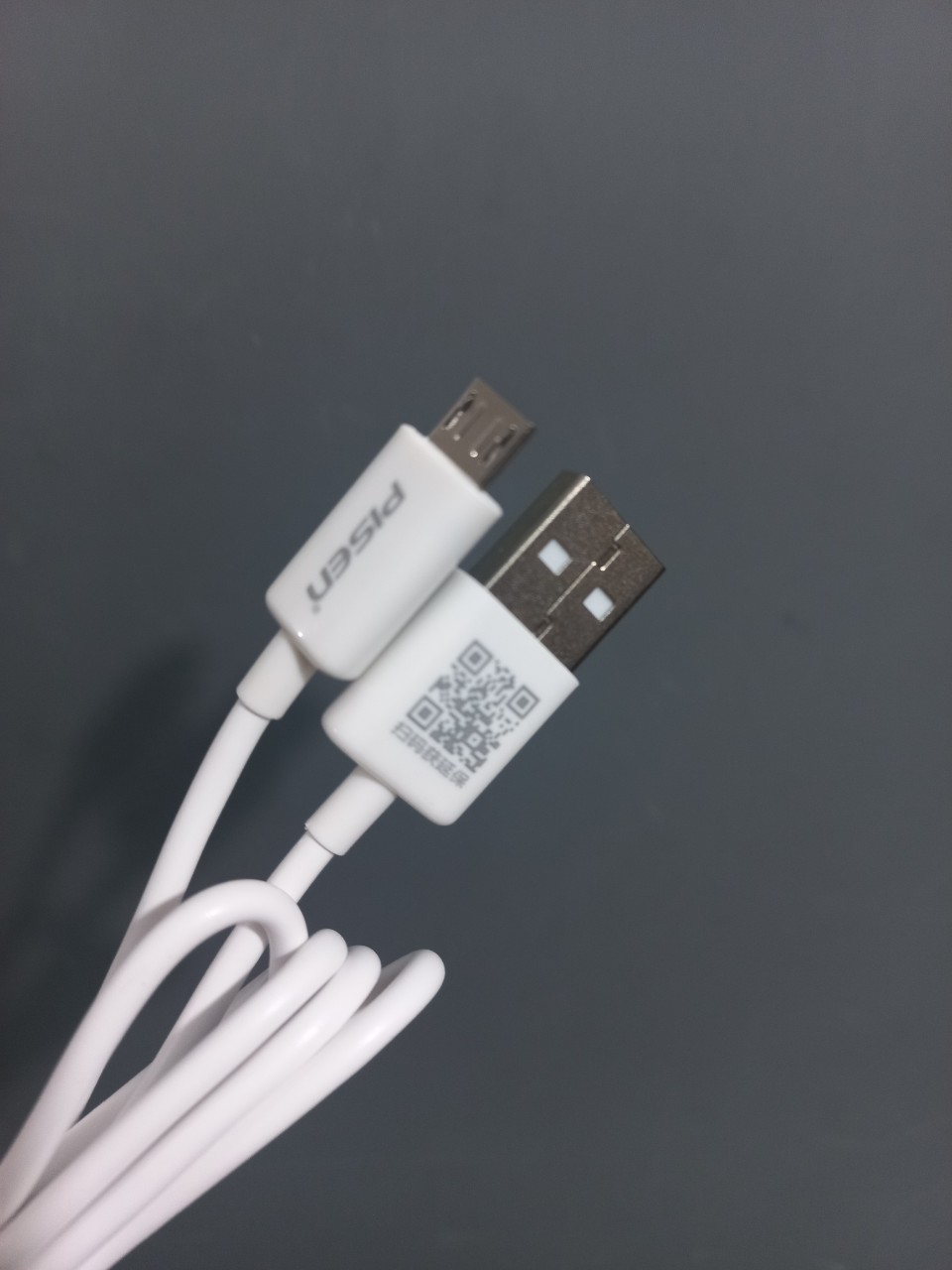 Cáp sạc và dữ liệu USB - Micro dòng 2A cho điện thoại Android Pisen MU20 _ Hàng chính hãng