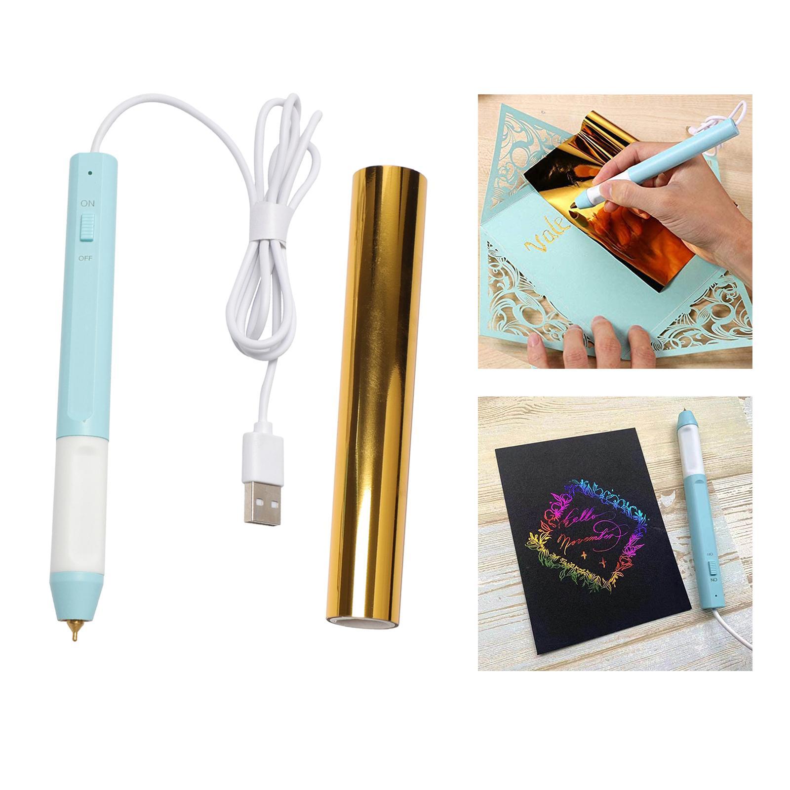 Pen with USB Cable , Bronzing Pen 1.5mm Starter Kits for Handwriting