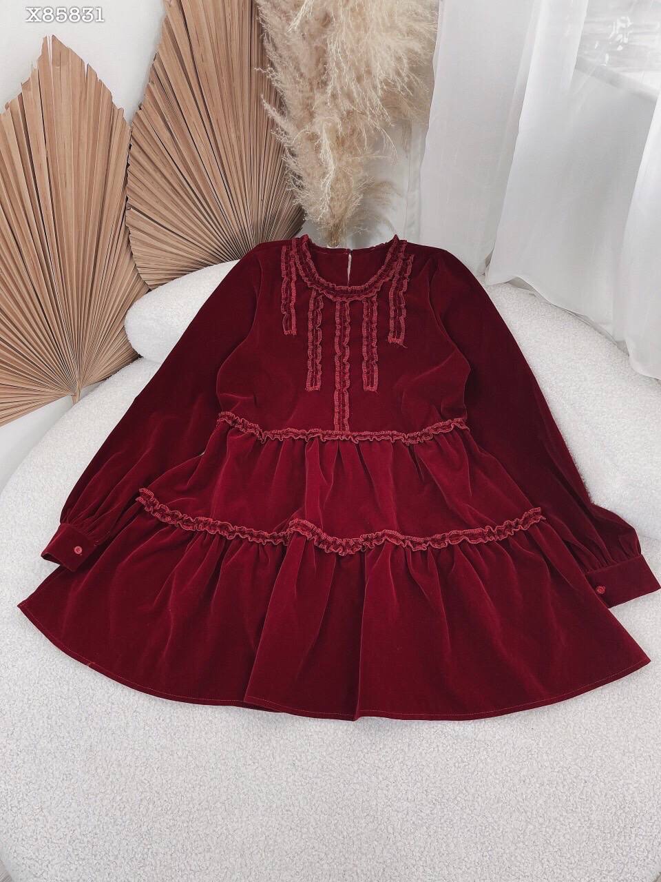 ĐẦM SUÔNG BABYDOLL FORM RỘNG BIG SIZE TRƠN TAY BỒNG VÁY XẾP LY DẠO PHỐ DỰ TIỆC GIÁNG SINH NOEL