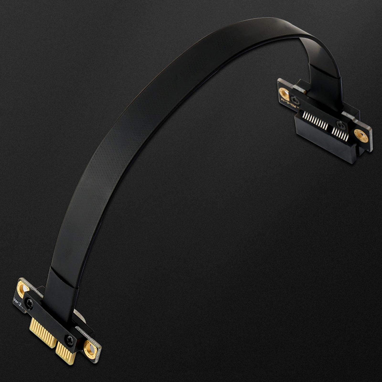 PCIe X1 X4 Expansion Card Cable Adapter Converter 5cm