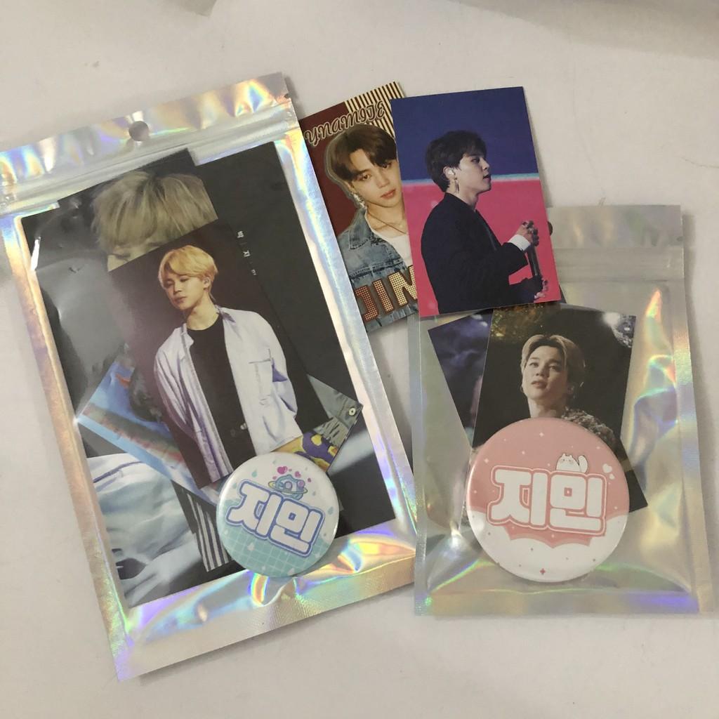 500 Túi zip hologram đựng goods, nail box, mỹ phẩm xinh xắn cute hột me kpop all stars
