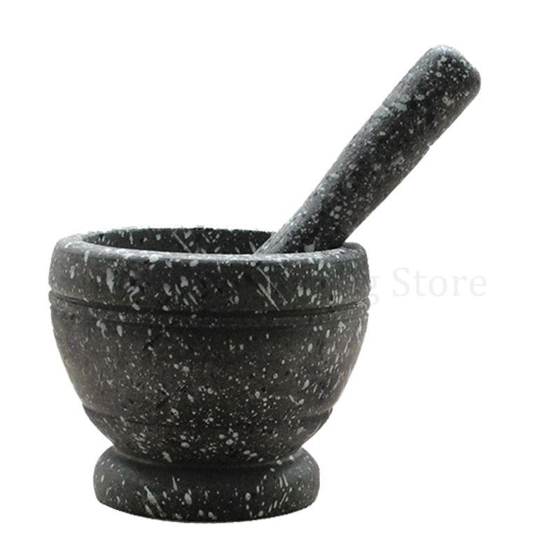 Nhựa Chày Cối Dụng Cụ 11 Cm Cối Lớn Nhà Bếp Loại Gia Vị Thảo Mộc Thực Phẩm Tách Vỏ Dụng Cụ Mài Cho Tự Làm Nước Chấm Làm mi