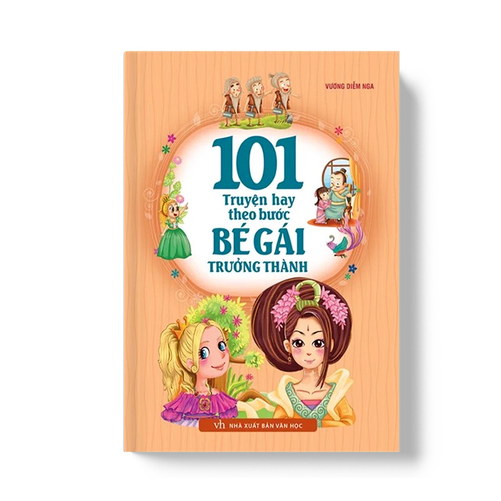 Sách- Combo 2 Cuốn: 101 Truyện Hay Theo Bước Bé Gái Trưởng Thành(TB)+ 100 Câu Chuyện Hay Dành Cho Bé Gái (TB) (ML)