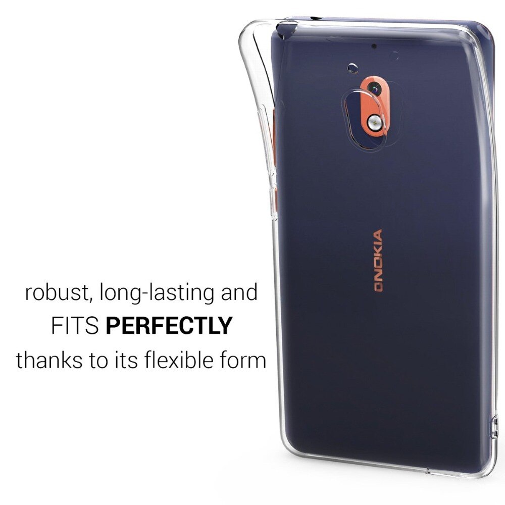 Ốp lưng dẻo dành cho Nokia 2.1 hiệu Ultra Thin mỏng 0.6mm chống trầy - Hàng chính hãng