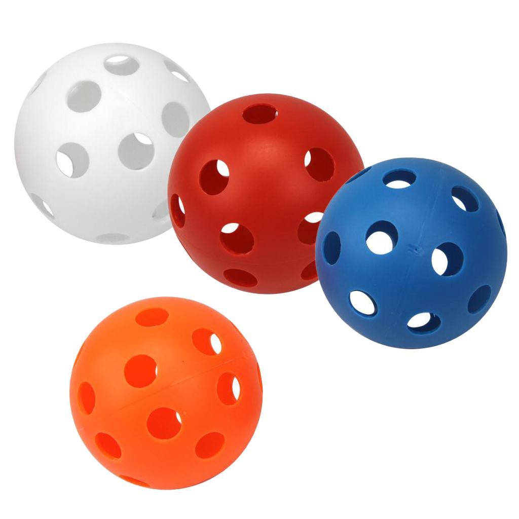 Pack  Visibility Golf Balls with Holes for  Practice