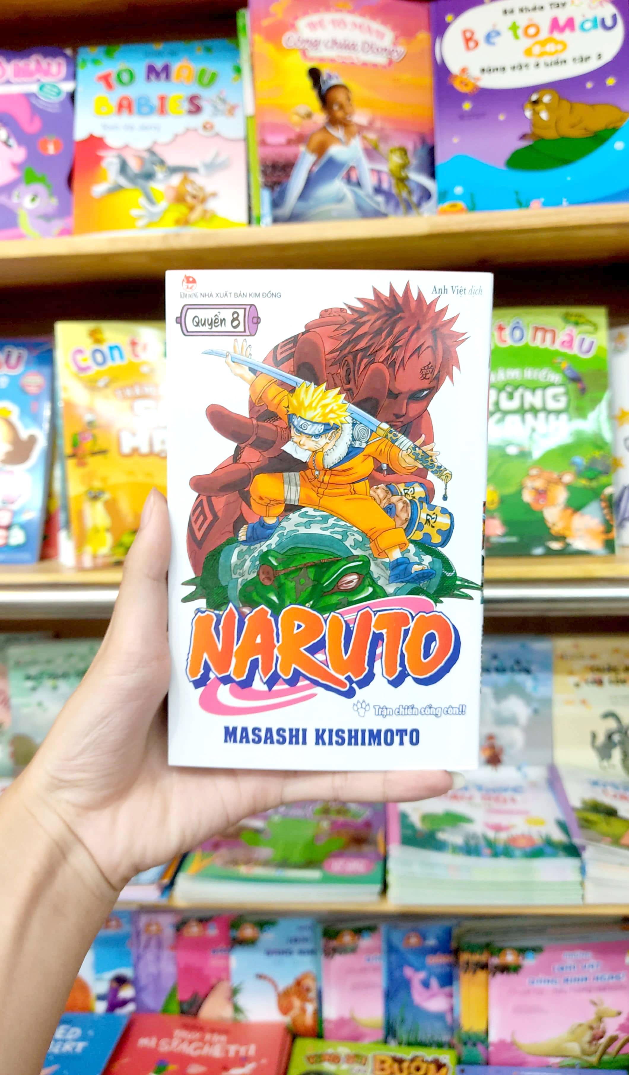 Naruto - Tập 8: Trận Chiến Sống Còn!! (Tái Bản 2022)