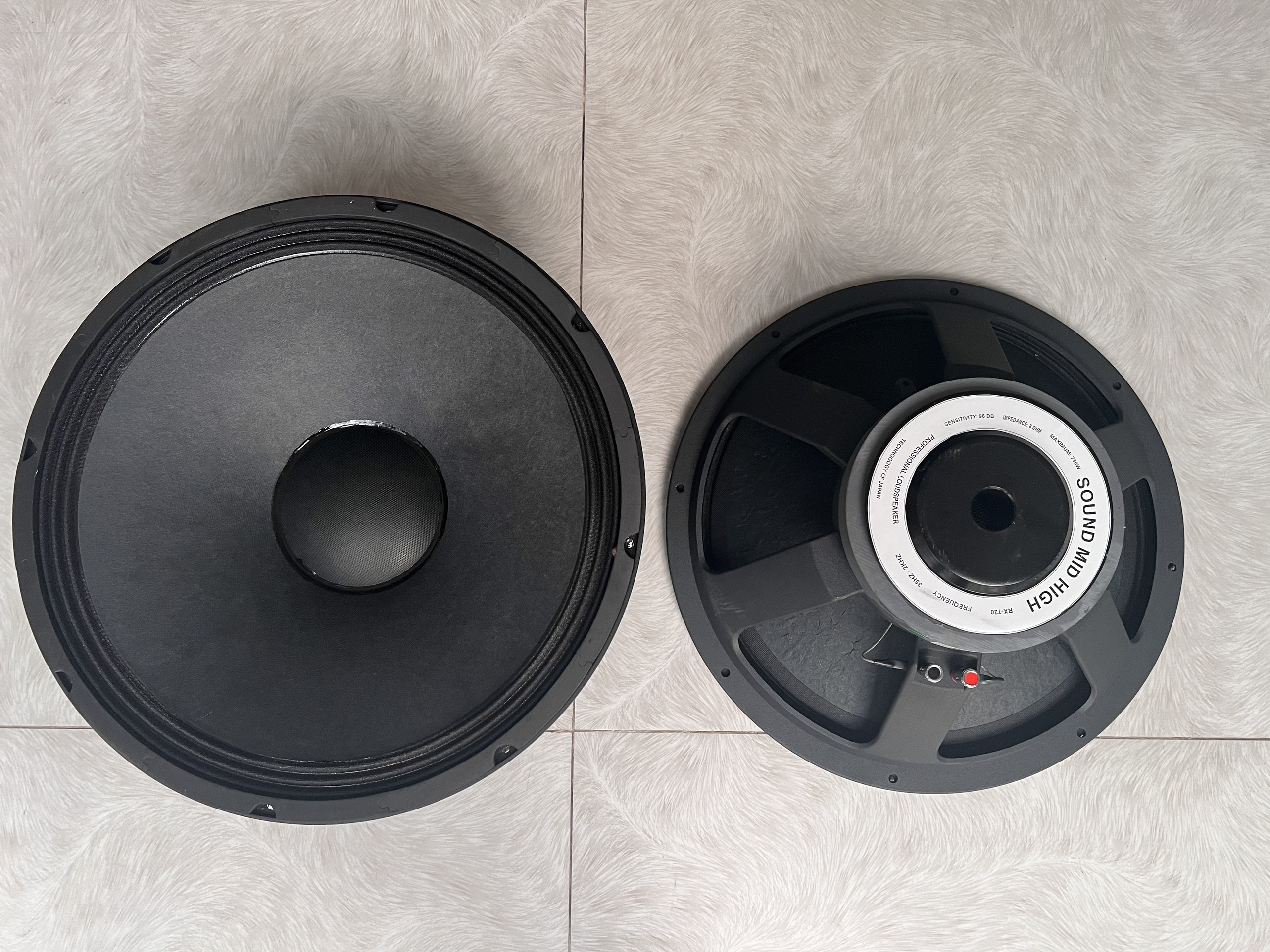 Củ bass loa  4 tấc từ 170 côn 75 Hải Triều (hàng chính hãng) 1 cặp