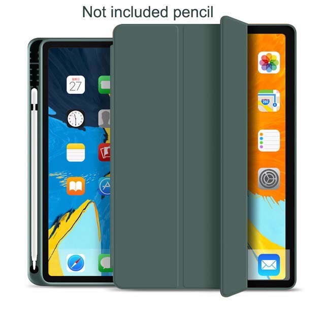 Bao da dành cho ipad air 5 m1 2022 có khay đựng bút