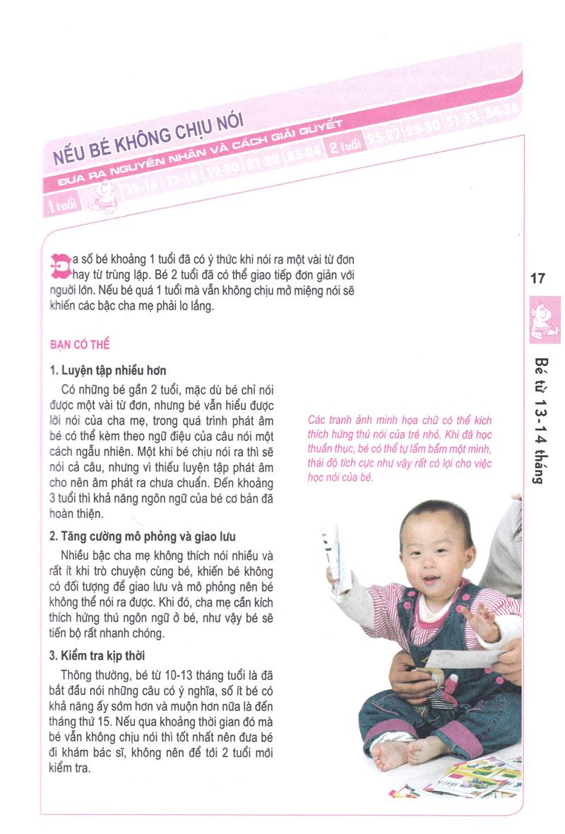Nuôi Con Khỏe Mạnh Từ 1-3 Tuổi
