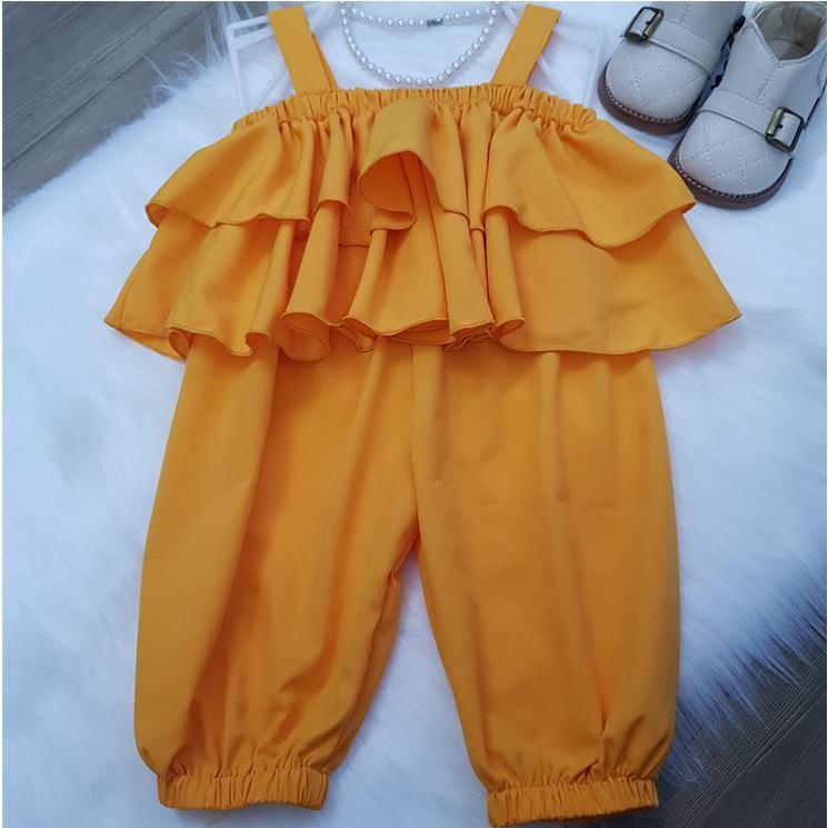 Bộ đồ bé gái 2 tầng chất liệu lụa cao cấp SIÊU DỄ THƯƠNG 8-22kg Angel Baby Thời Trang Thiết Kế