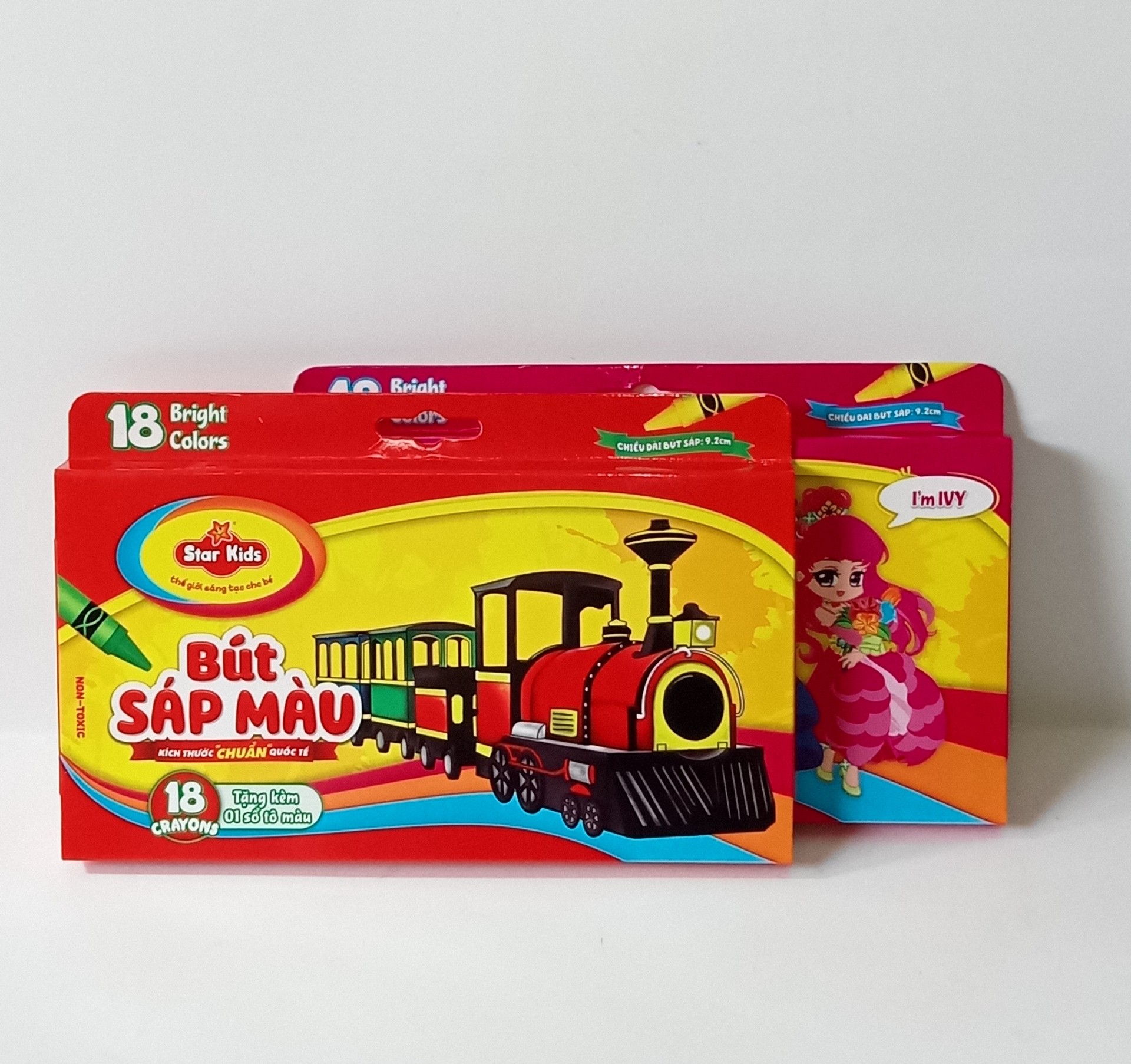 Sáp Màu Star Kids 18 Màu (Mẫu Ngẫu Nhiên)