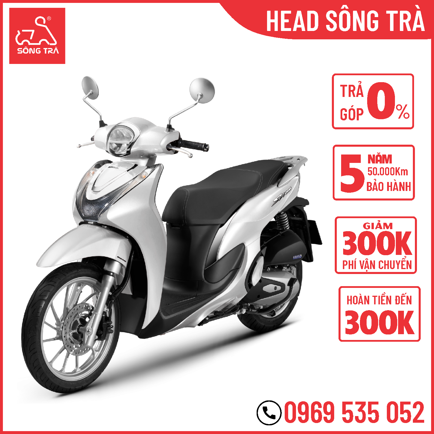 Xe Máy Honda SH Mode 2023 125cc - Phiên Bản Tiêu Chuẩn CBS 